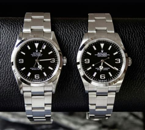 rolex explorer 114270 leather|Rolex explorer 114270 vs 124270.